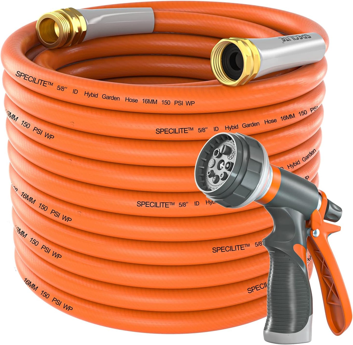 100 ft Kink-less Hybrid Rubber Garden Hose