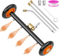 16 Inch Undercarriage Pressure Washer with 3 Extension Wands, Dual-Function Under Car Cleaner with 4 Nozzles