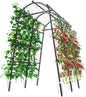 Garden Arch Trellis 88.58" Extra Tall for Climbing Plants Outdoor