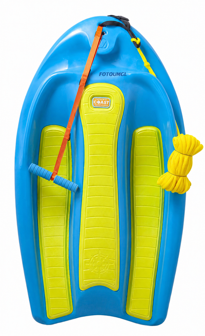 FOTOUMGL Coast Board All-in-One Kid's Wakeboard, Trainer Board, Kneeboard, and Water Skis