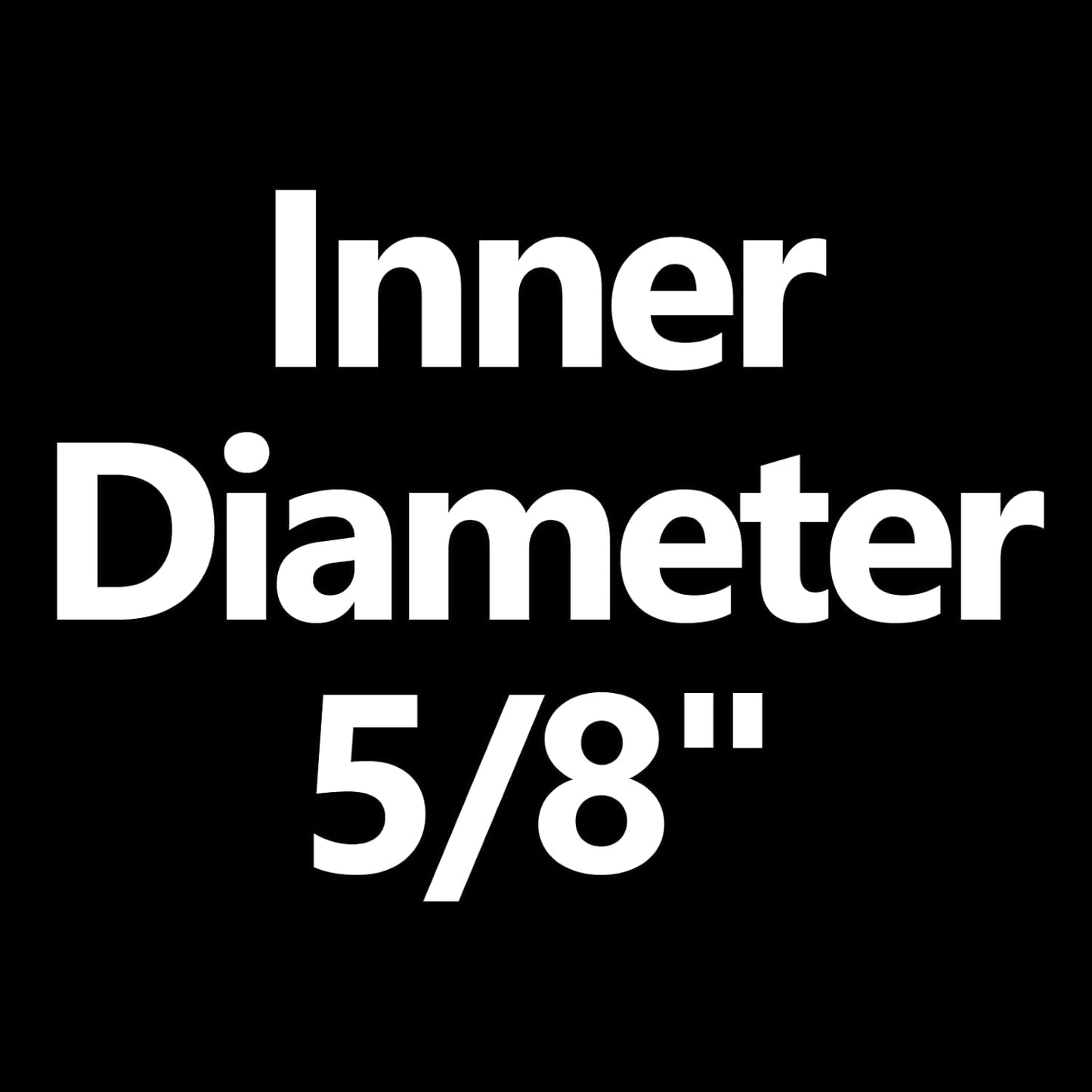 5/8 in Black Garden Hose Heavy Duty, Flexible and Light-weight, 25/50/75/100/150/200 Ft