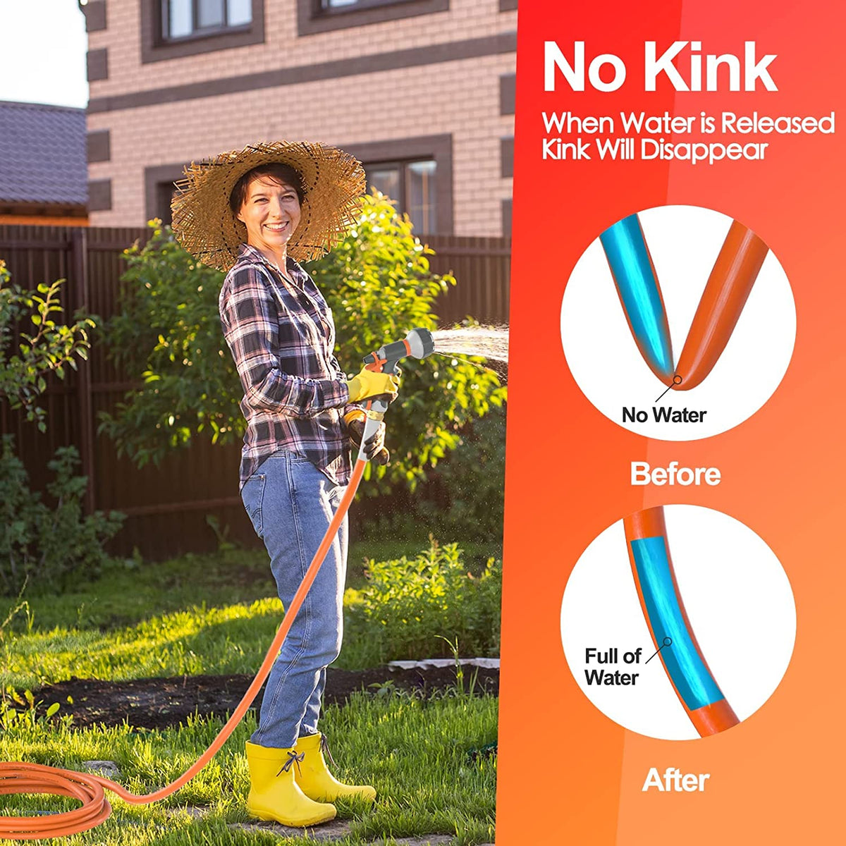 No Kink Garden Hose | Fasci Garden